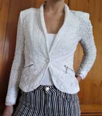 Blazer Stradivarius branco - S