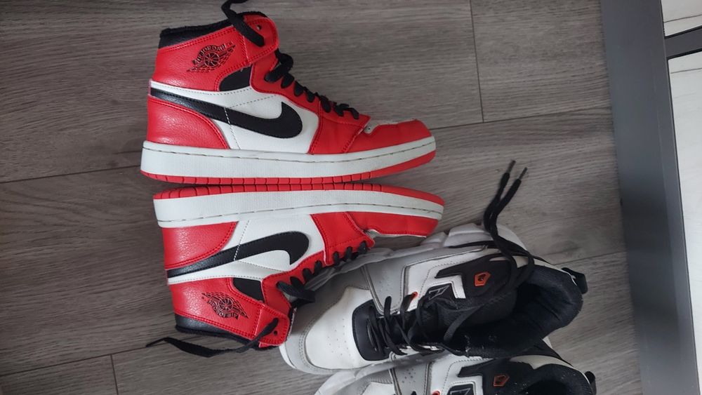 NIKE JORDAN AIR 37р зимові хайтопи кросівки