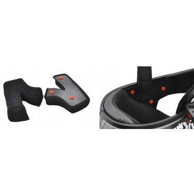 Kask Cross Enduro Bmx Quad M + Rękawice + Gogle