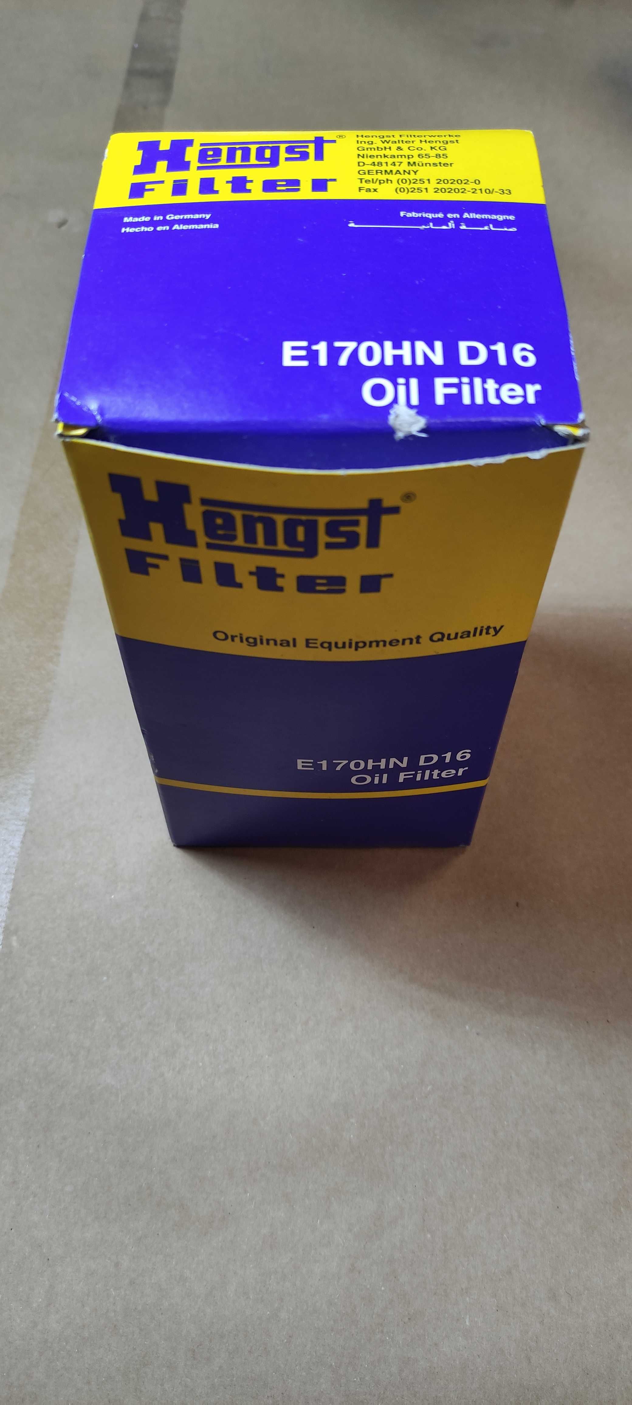 Filtro óleo E170HN 16, novo em embalagem