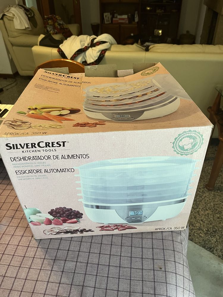 Máquina Desidratadora de Fruta SilverCrest (Lidl) – Como Nova