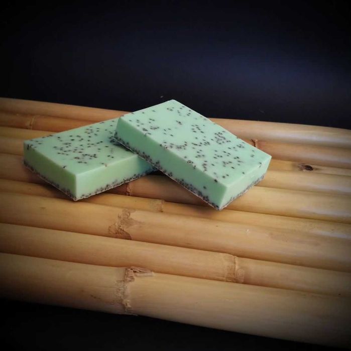 Sabonete de chá verde e chia