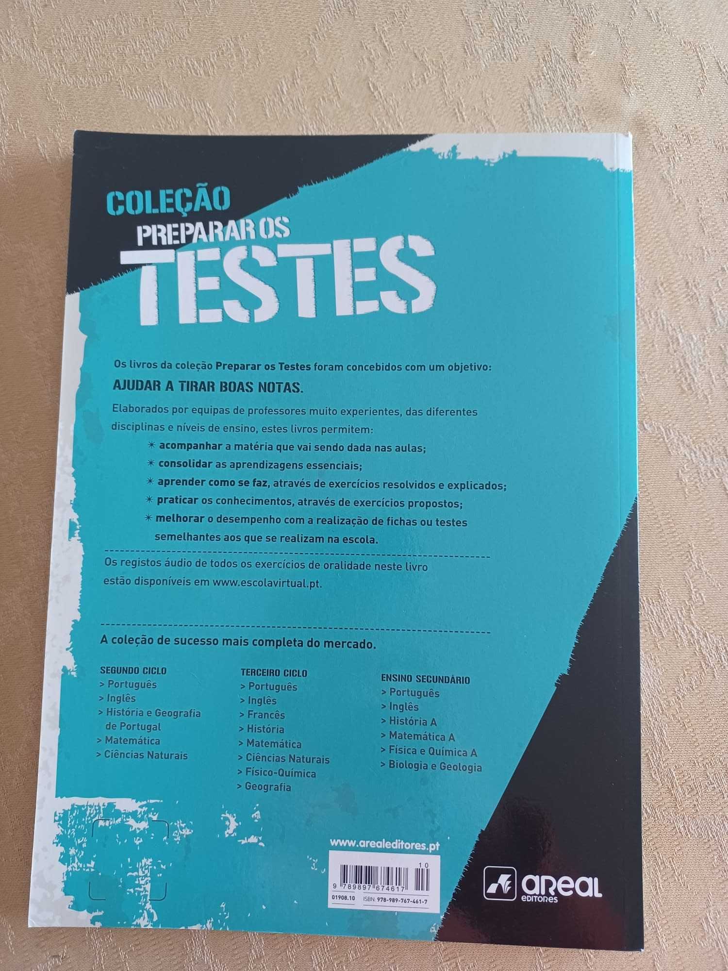Preparar os Testes - Francês 8 - 8.º Ano (NOVO)