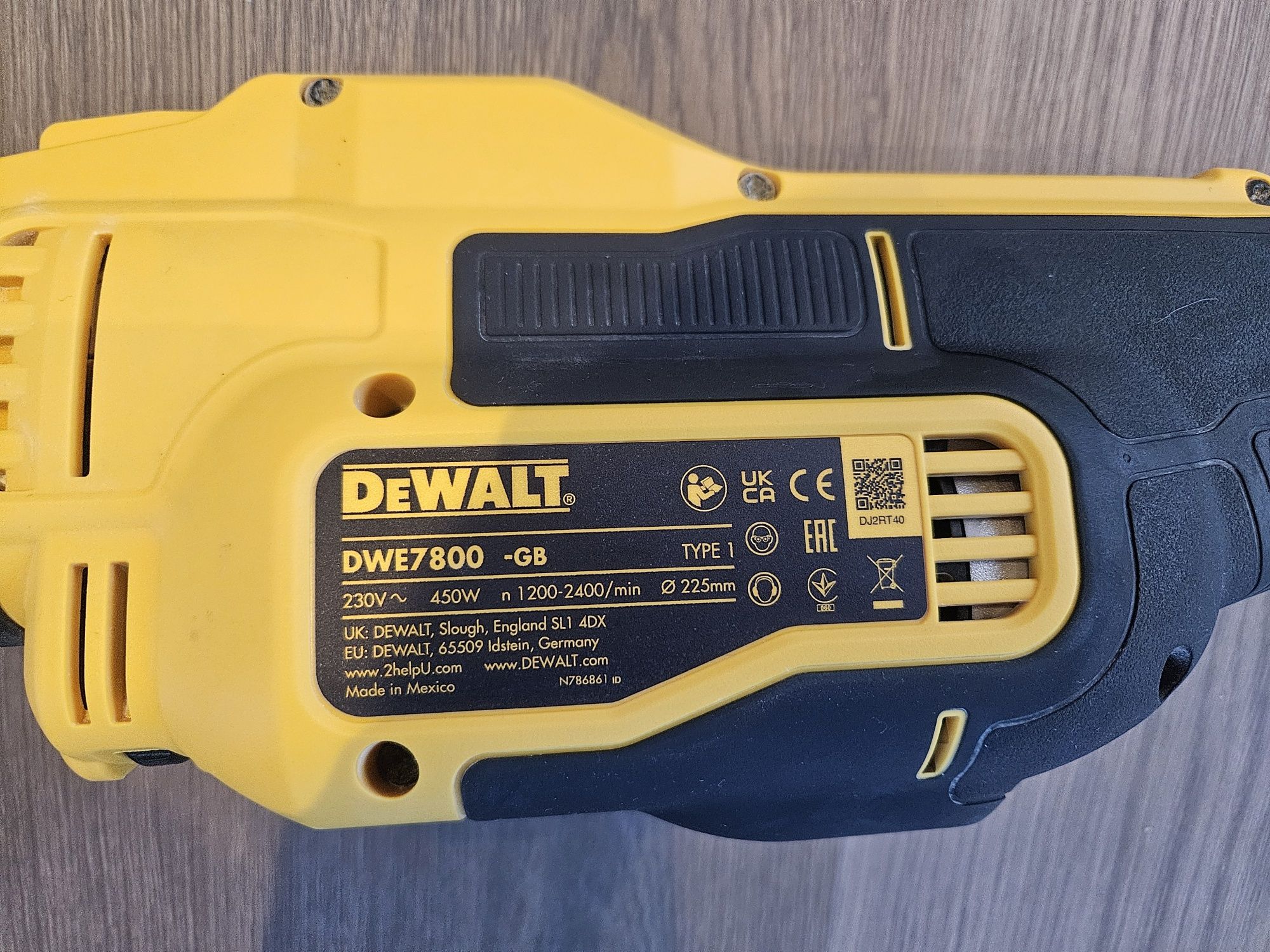Szlifierka ŻYRAFA DeWALT DWE7800