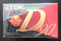 Kasety magnetofonowe TDK D-90 -zestaw 6 szt.