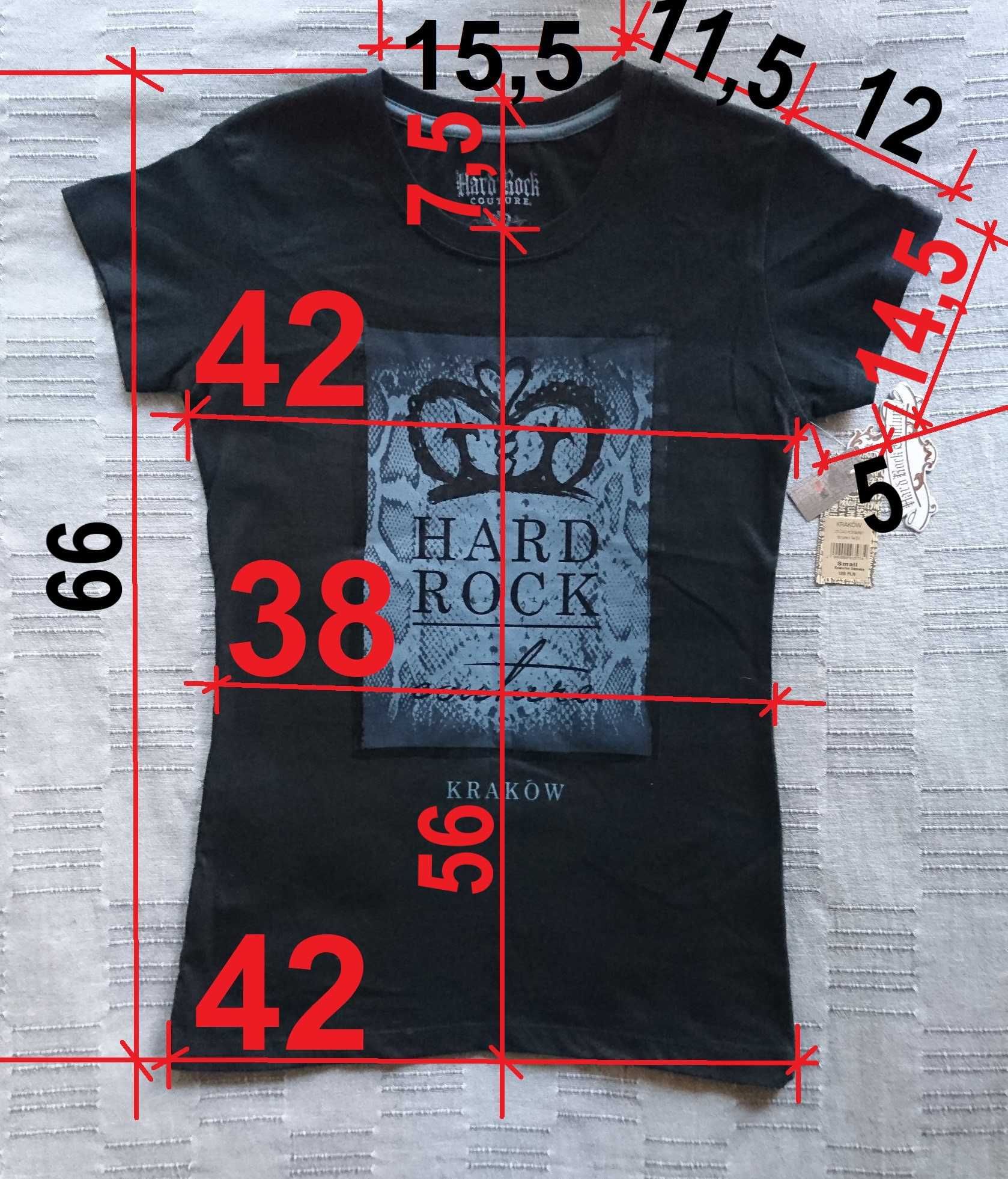 t-shirt hard rock couture Kraków