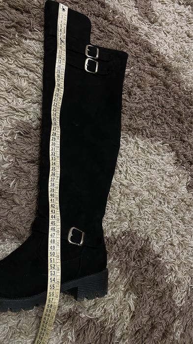 Чоботи змма- осінь замш