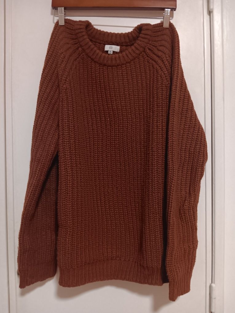 Camisola castanha La Redoute