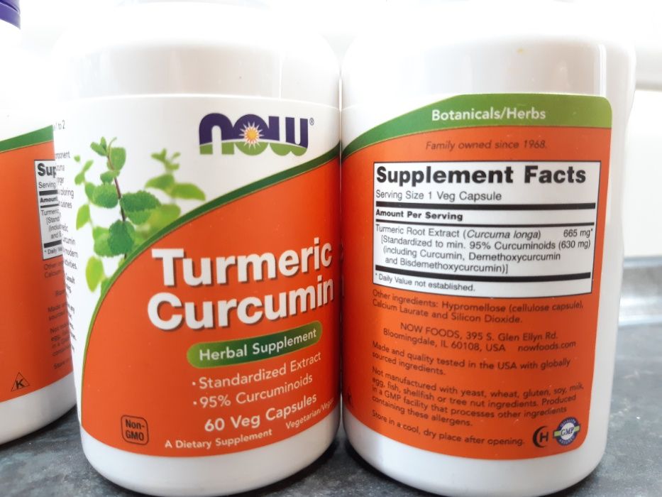 Now Foods, Turmeric Curcumin 665 мг (60 капс.), куркумин, куркума