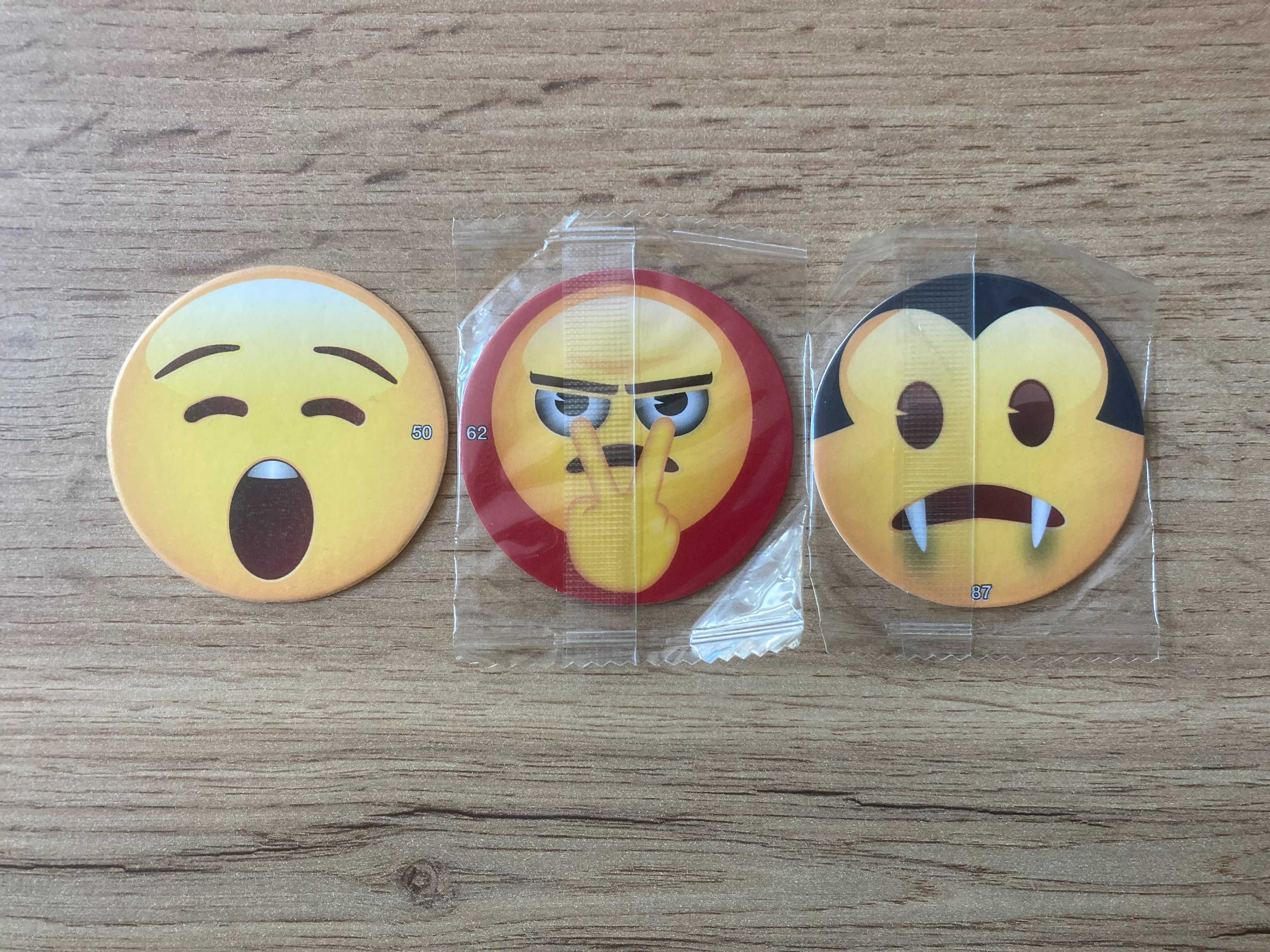Chipicao / tazo / żetony / kapsle z serii Emoji