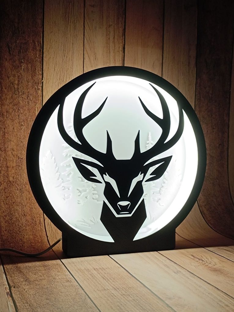 Lampa z druku 3D różne wzory - personalizacja