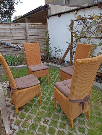 Krzesła ogrodowe rattan
