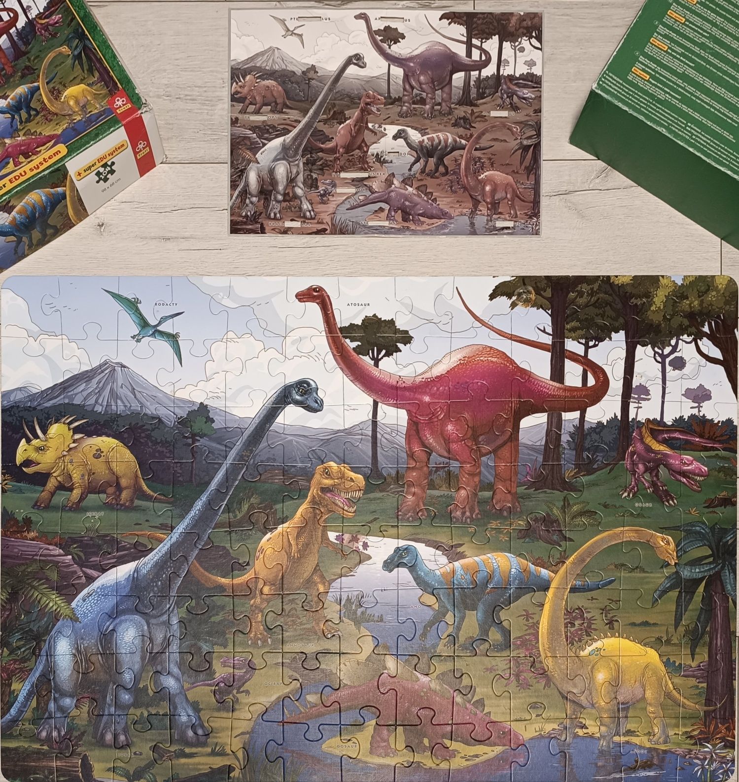 Puzzle trefl duże 104