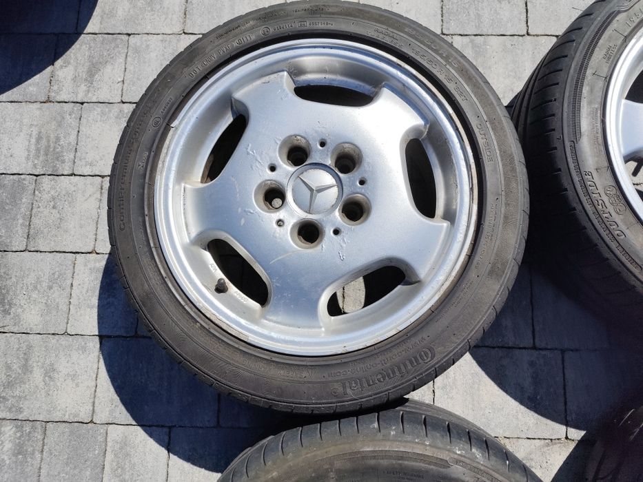 Alufelgi Mercedes 15 cali 5x112 letnie koła