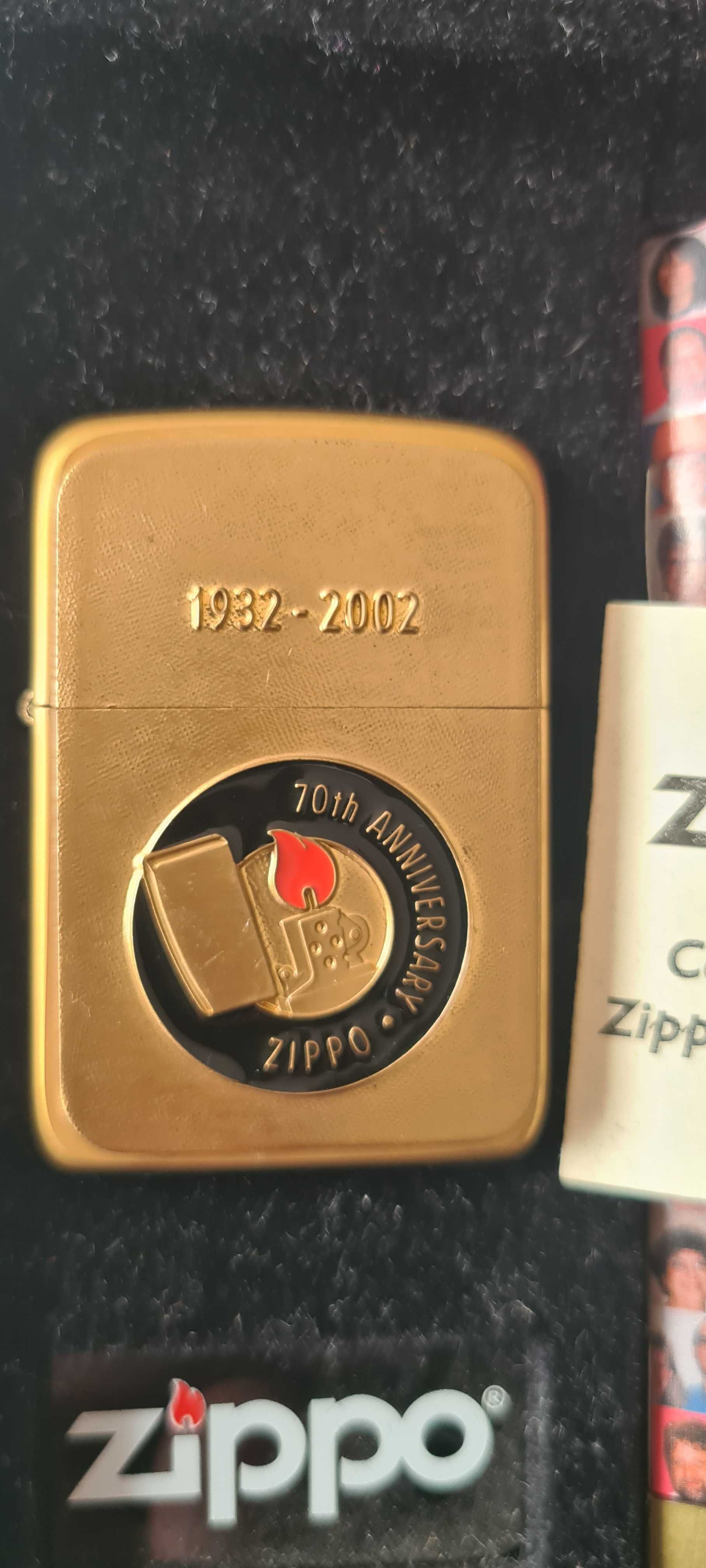 Zapalniczka Zippo 70TH ANNIVERSARY 1932 -2002. Now