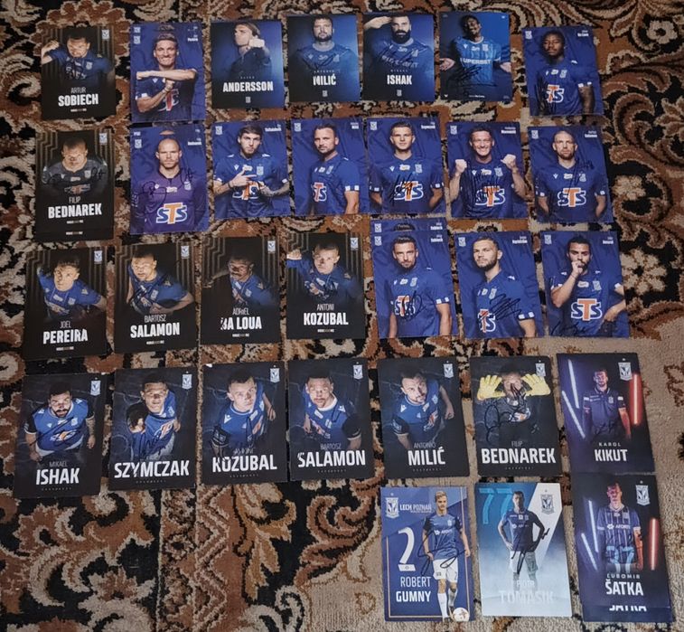 Autografy Lech Poznań