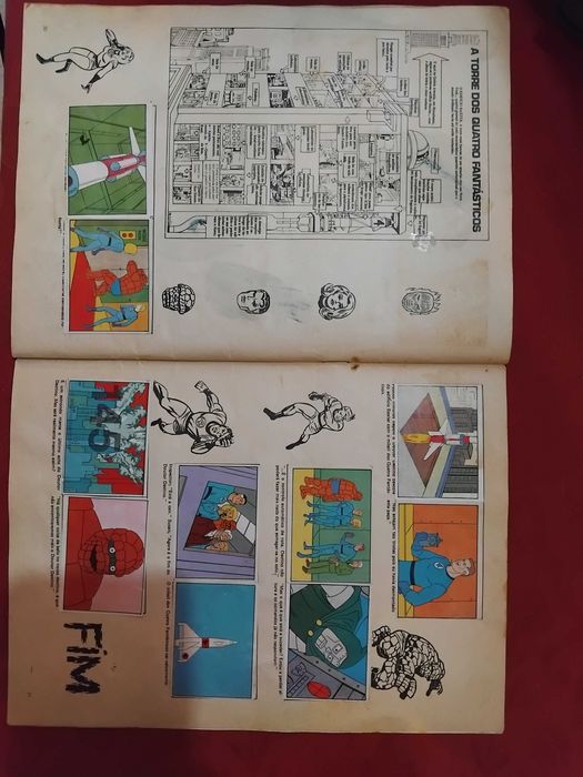 Coleção de cromos Homem Aranha