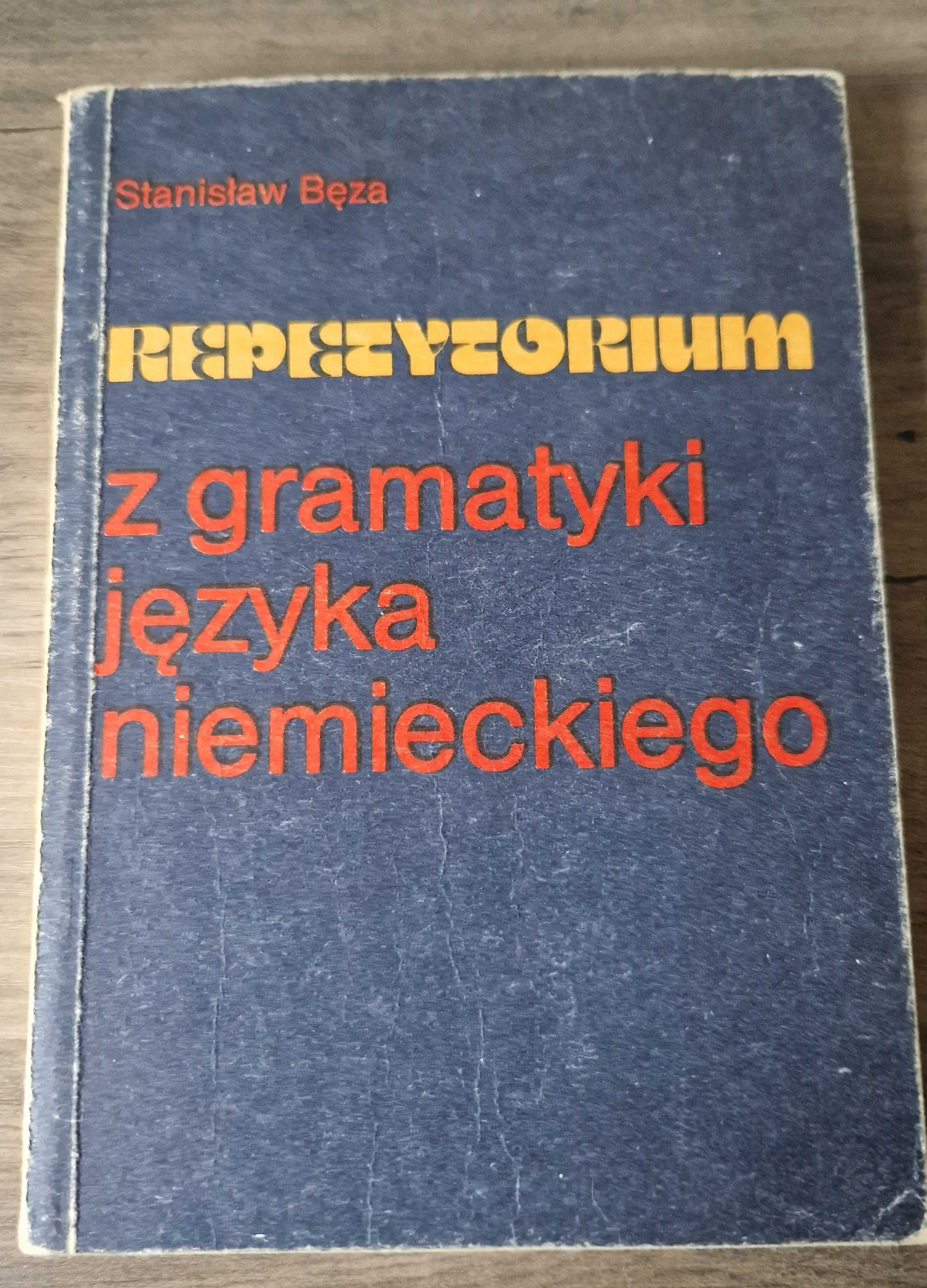 Repetytorium z gramatyki języka niemieckiego Stanisław Bęza