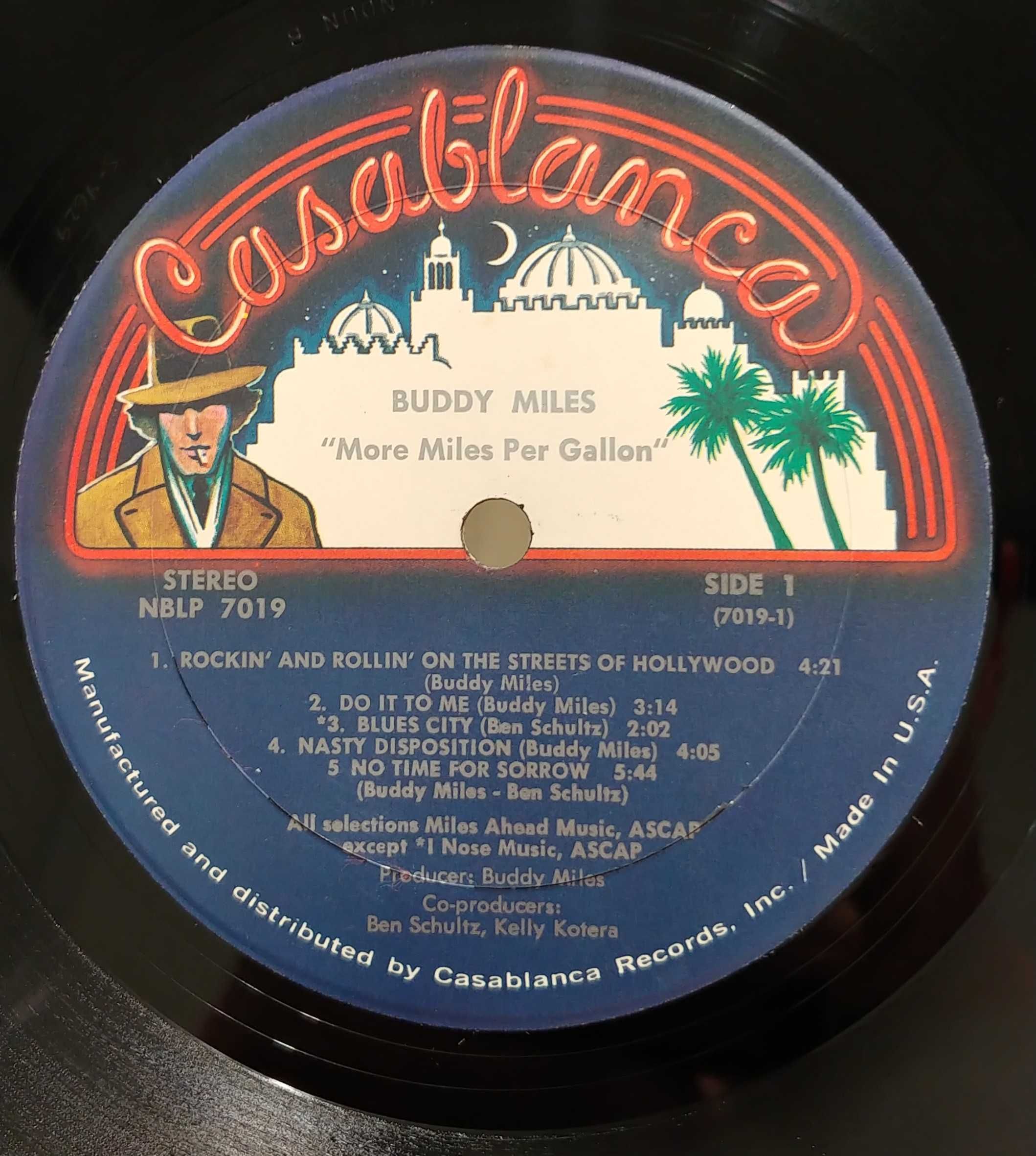 Buddy Miles – More Miles Per Gallon U.S.A. - 1 Press.  Płyta winylowa.