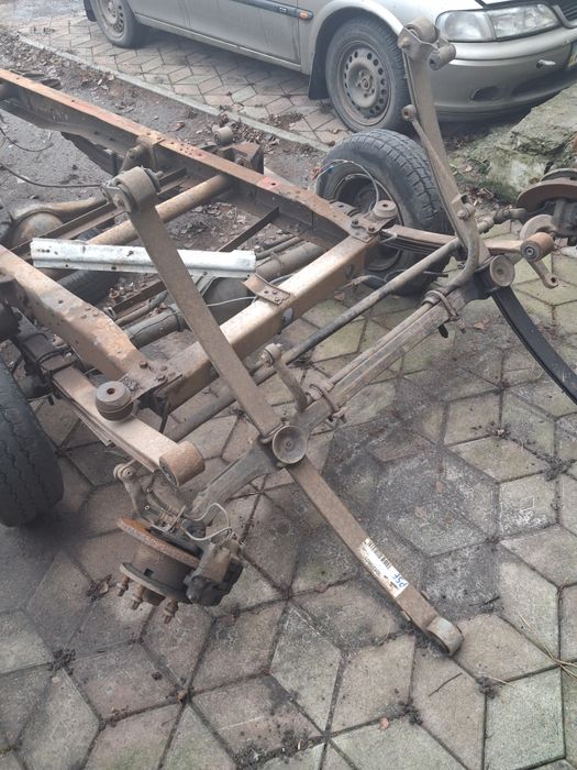 Мост однокатний мерседес т1