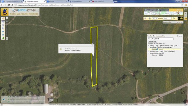 Sprzedam dwie działki rolne w Nowym Targu o pow. 2.872 m2 40 zł/m2