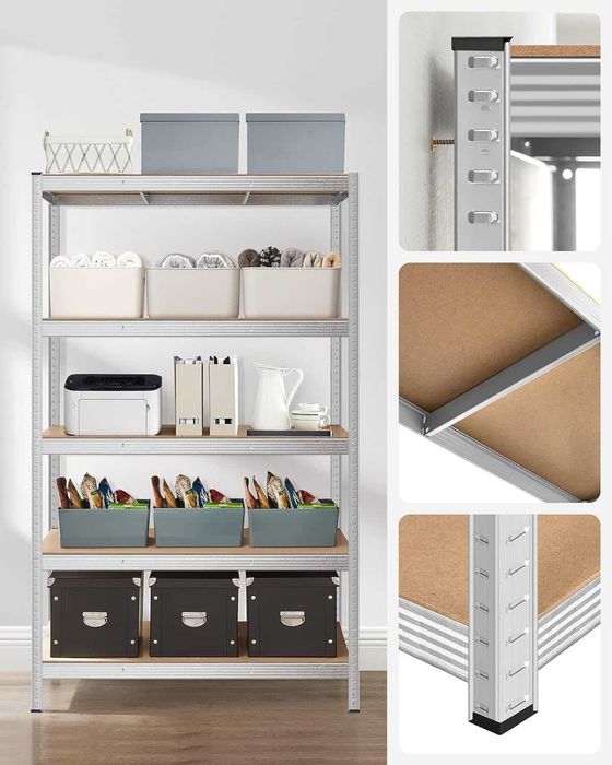 Regał Metalowy Magazynowy 180/90/40 solidny, garażowy, warsztatowy