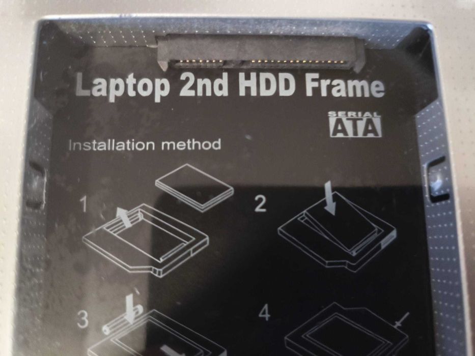 Conversor CD/DVD-ROM para HDD/SSD SATA 2.5