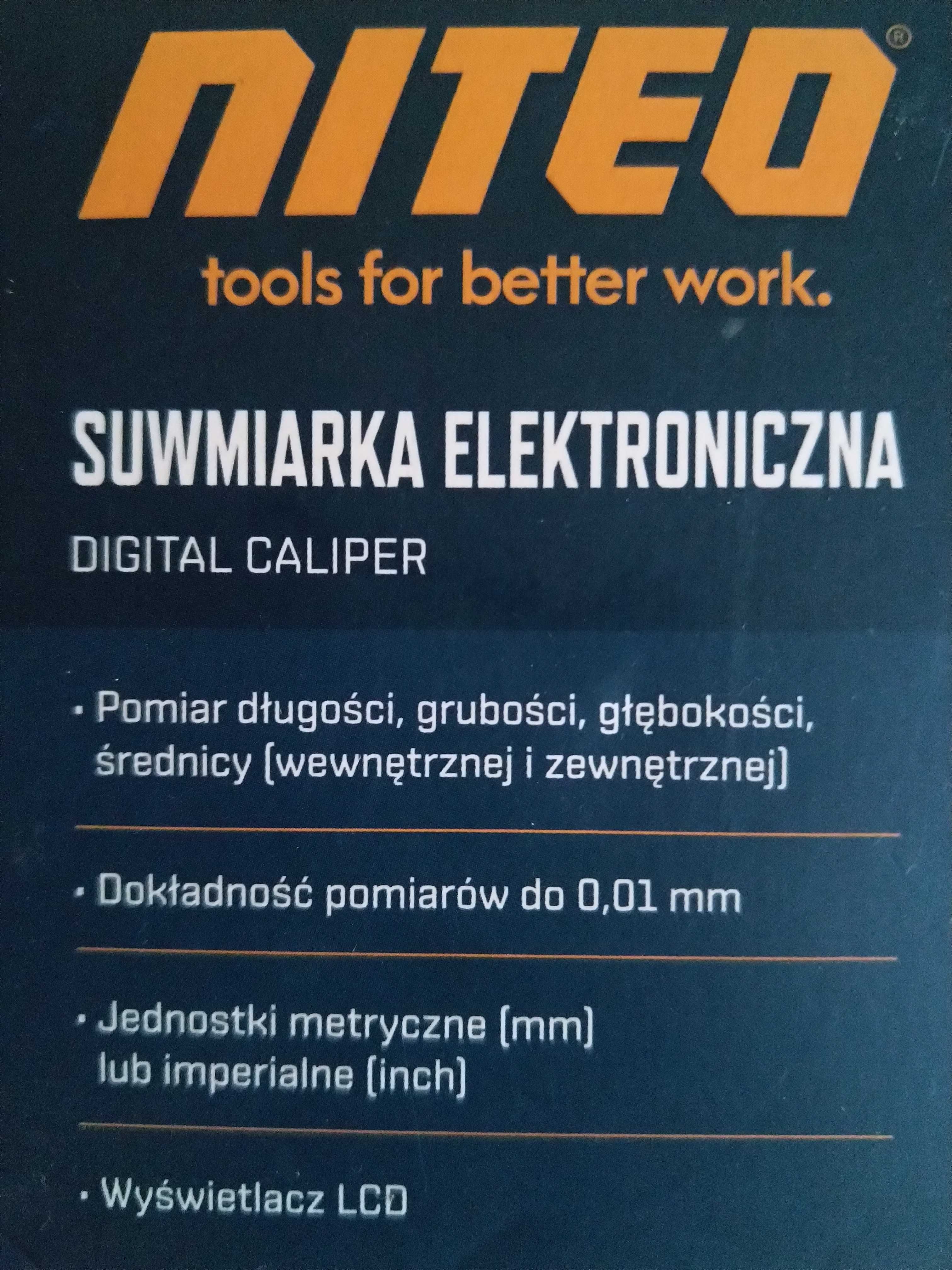 NAJTANIEJ Suwmiarka Elektroniczna Cyfrowa LCD 150mm Wysyłka