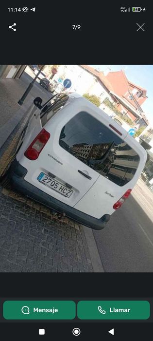 Citroen Berlingo 1.6 HDI 5 lugares - matrícula espanhola