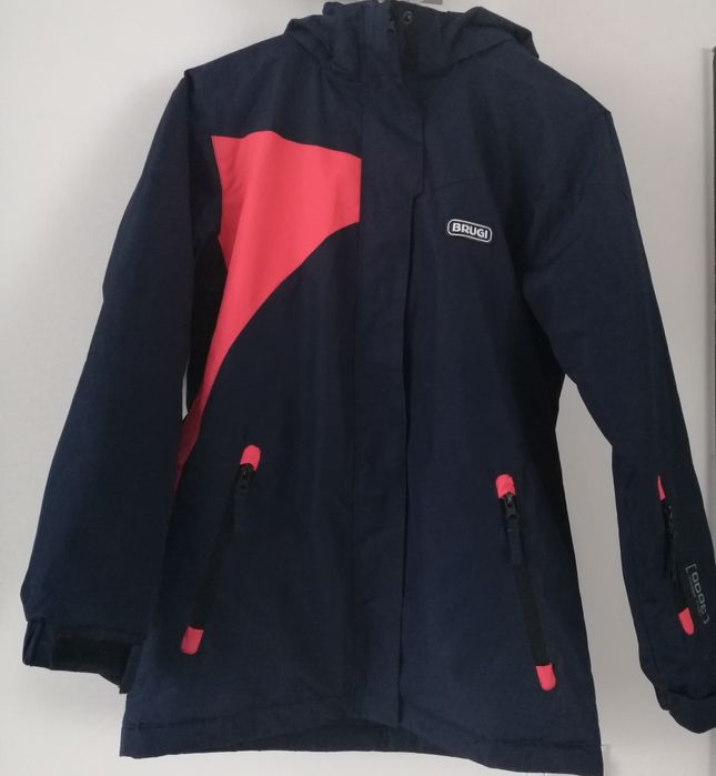 Kurtka narciarska dla dziewczynki rozmiar 140