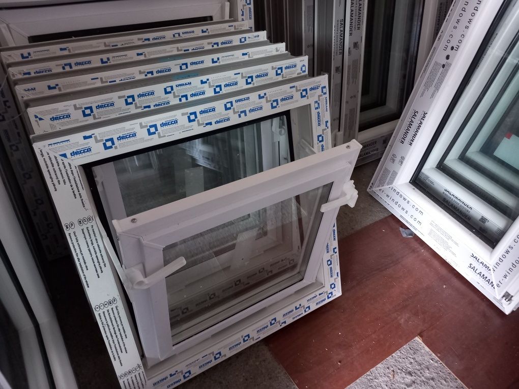 Okna Pcv -50x50- uchylne (mam 10szt) Duży Skład Okien Pcv
