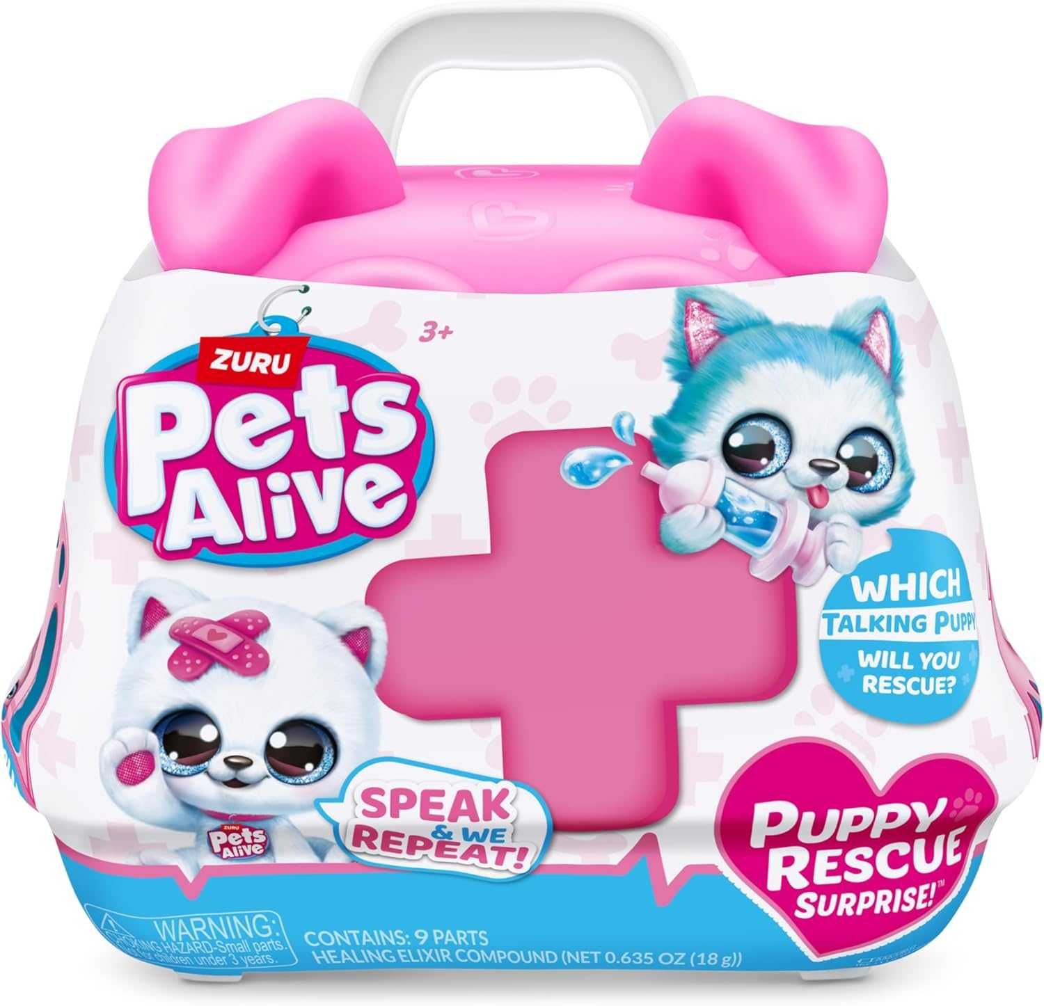 Интерактивный набор Pets Alive Pet Shop Surprise S3 Повторюшка-доктор