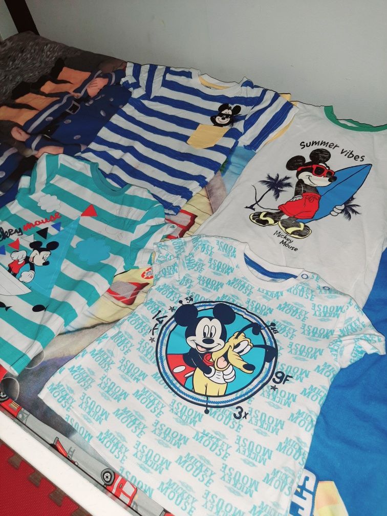 Koszuli mickey mouse 86/92