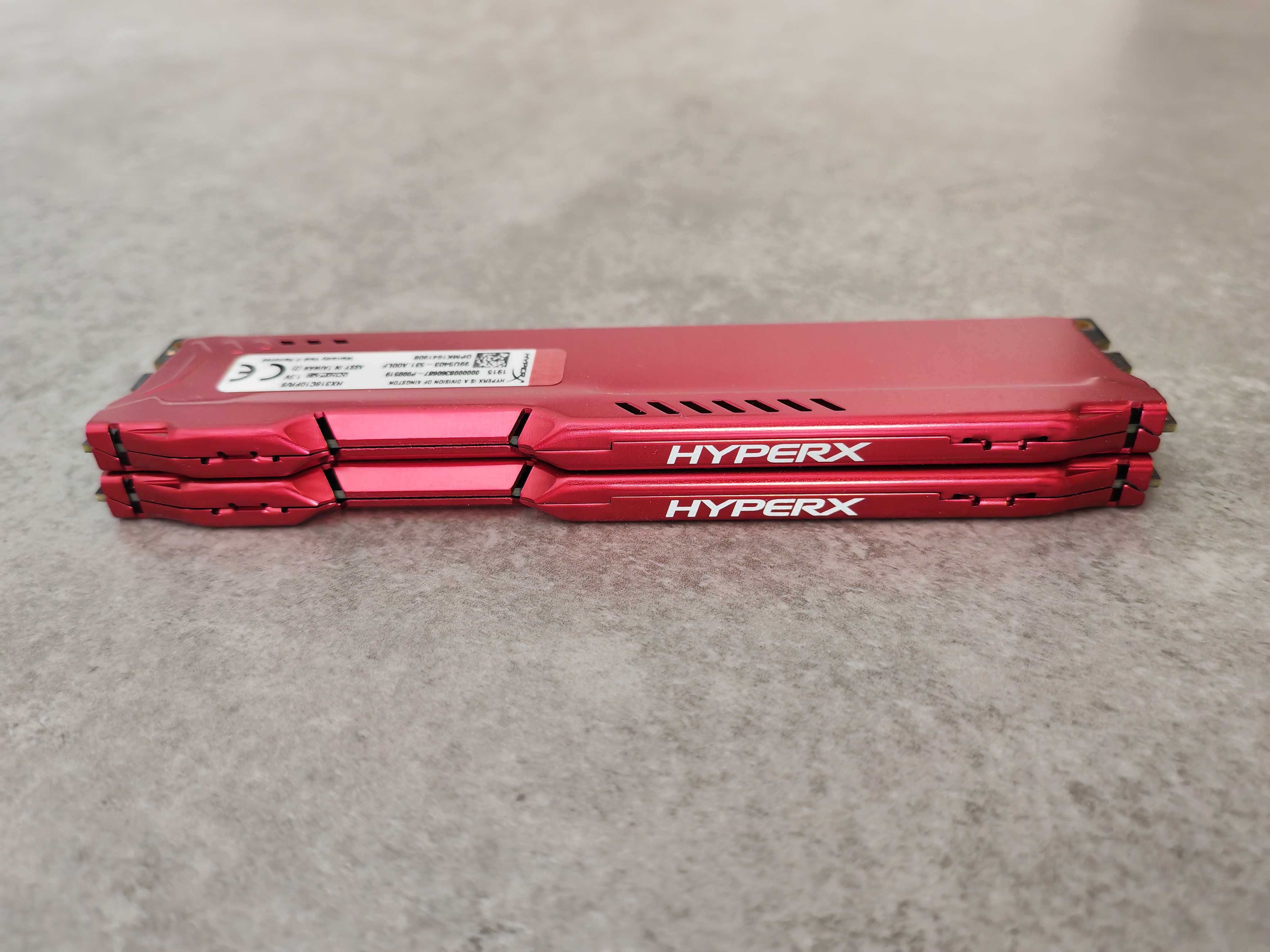 Оперативна память 16 Gb (2*8gb) Kingston DDR3 1866/1600 HyperX Fury