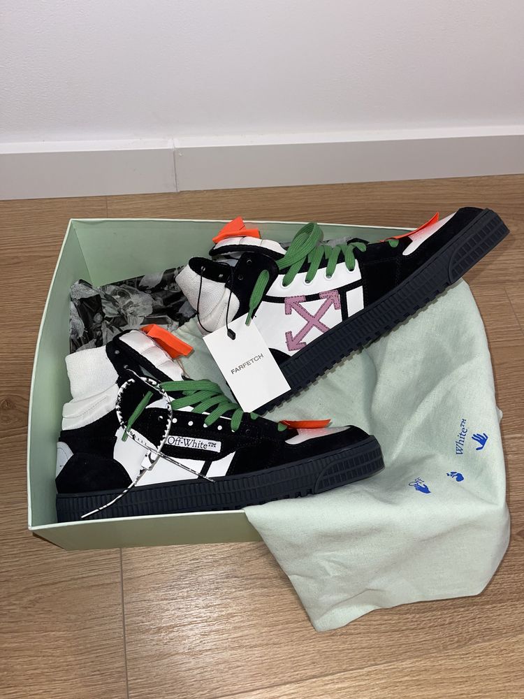 Buty off white sneakers vintage r. 42