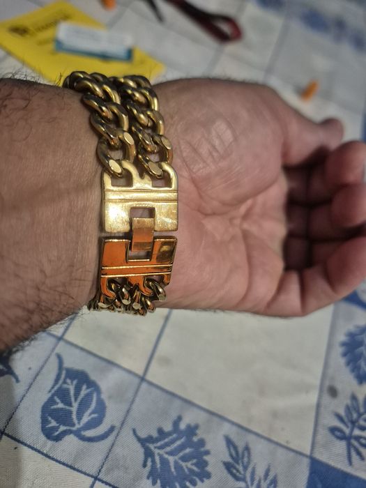 Pulseira banhada ouro