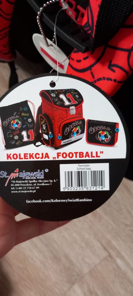 Nowy tornister St. Majewski Football
