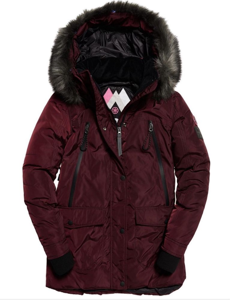 Superdry jak nowa S arctic exploer puchowa