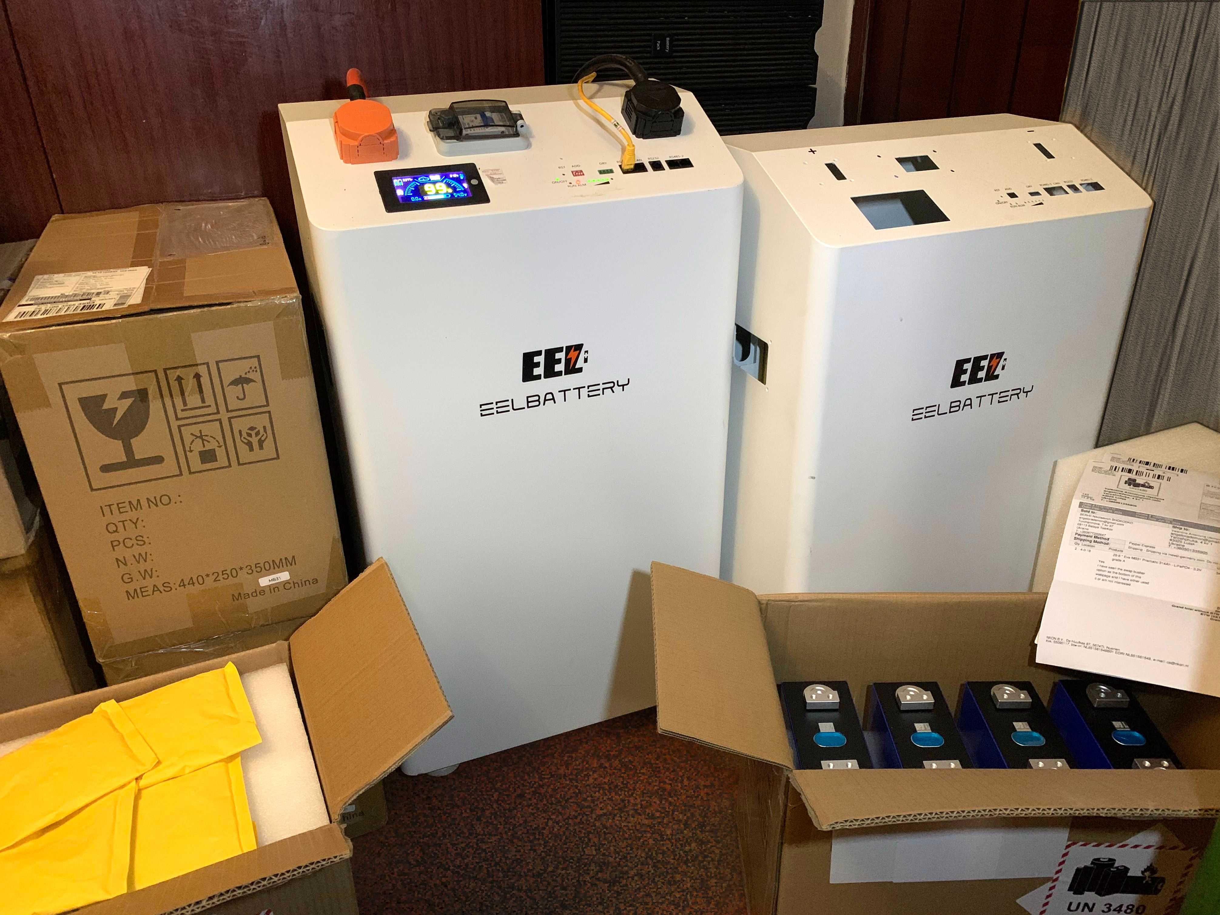 Аккумуляторная батарея LiFePO4 51В 16кВтч EVE 314Ач JK BMS WiFi +диспл