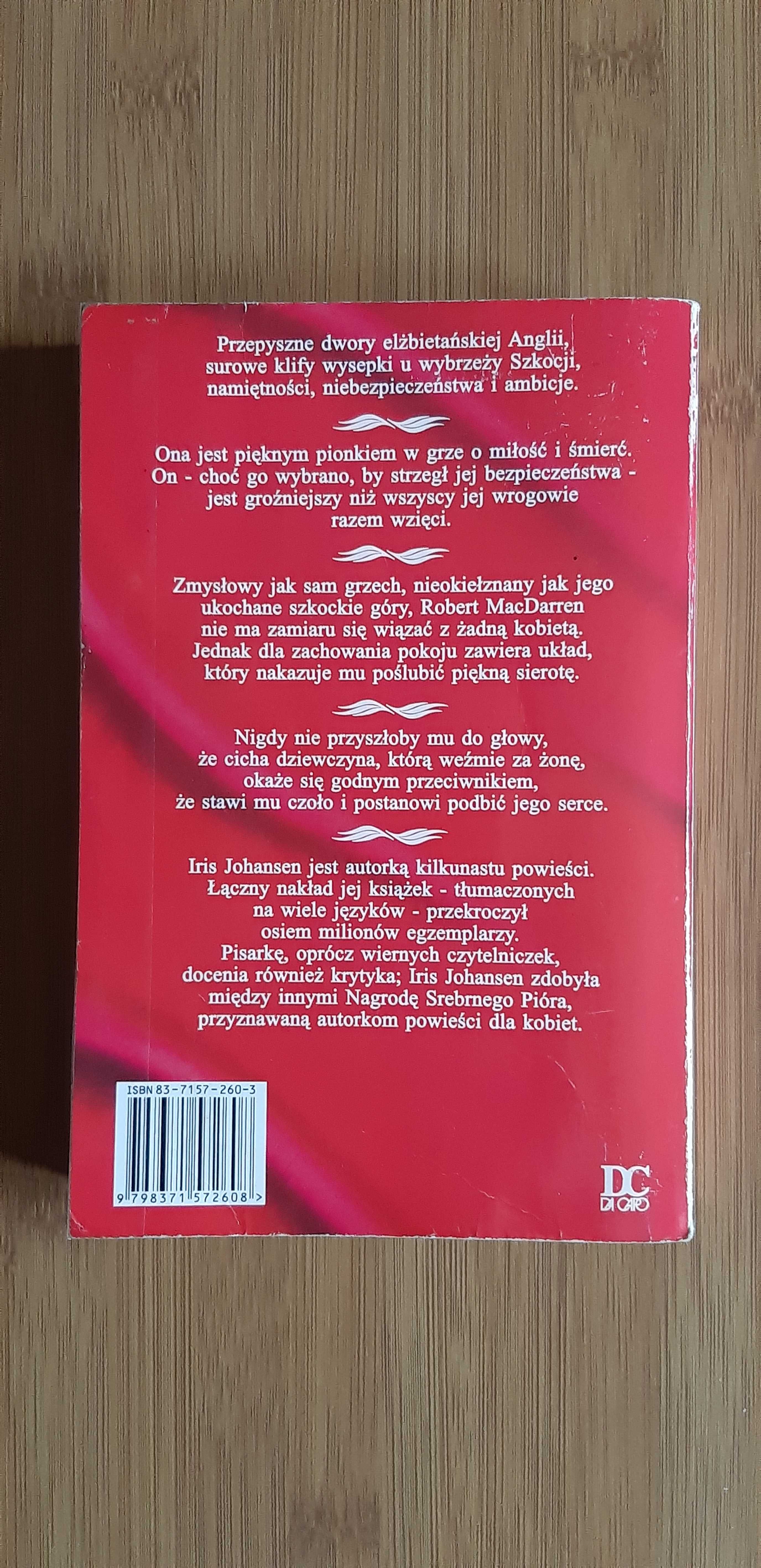 Romans Iris Johansen Korona Da Capo idealny na prezent