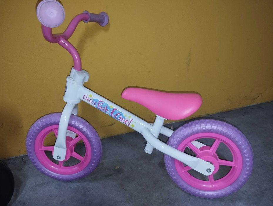 Bicicleta sem pedais+triciclo