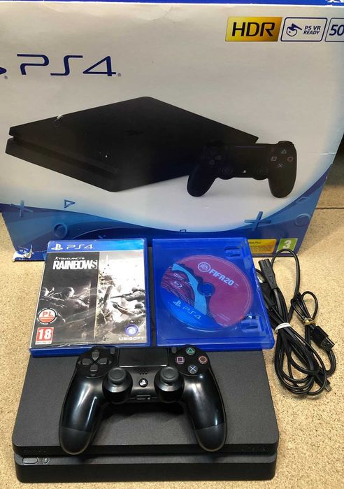 Konsola PS4 Slim org. Pad Sony Gry Karton * Gwarancja Wejherowo