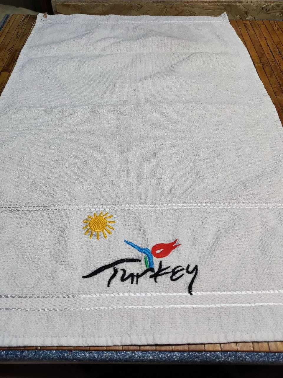 Полотенце махровое. Турция, 100% хлопок, плотное толстое, новое