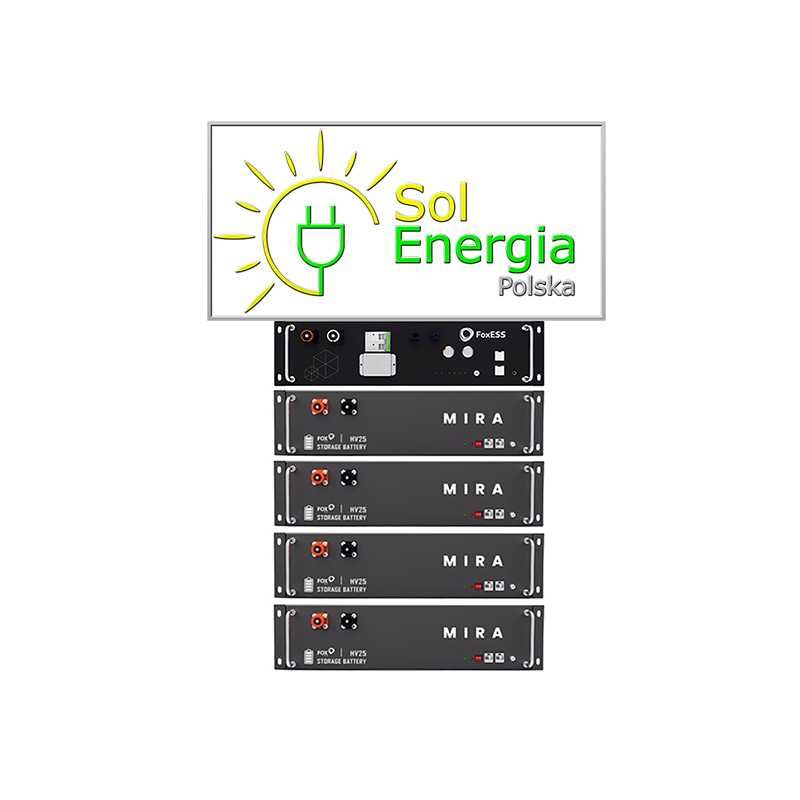 Magazyn energii FOXESS MIRA HS10, o pojemności 9,83 kWh