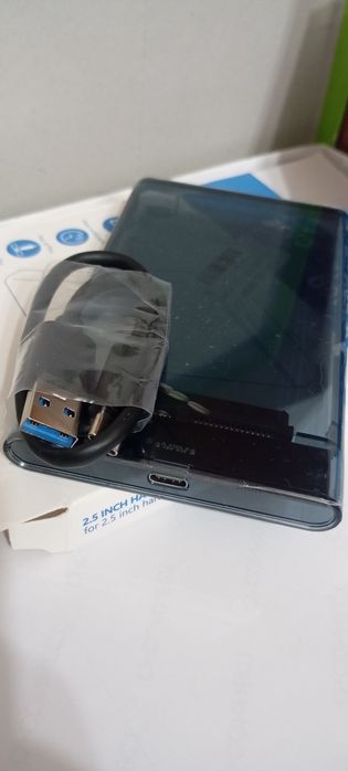 Caixa HDD type C/USB 3.1