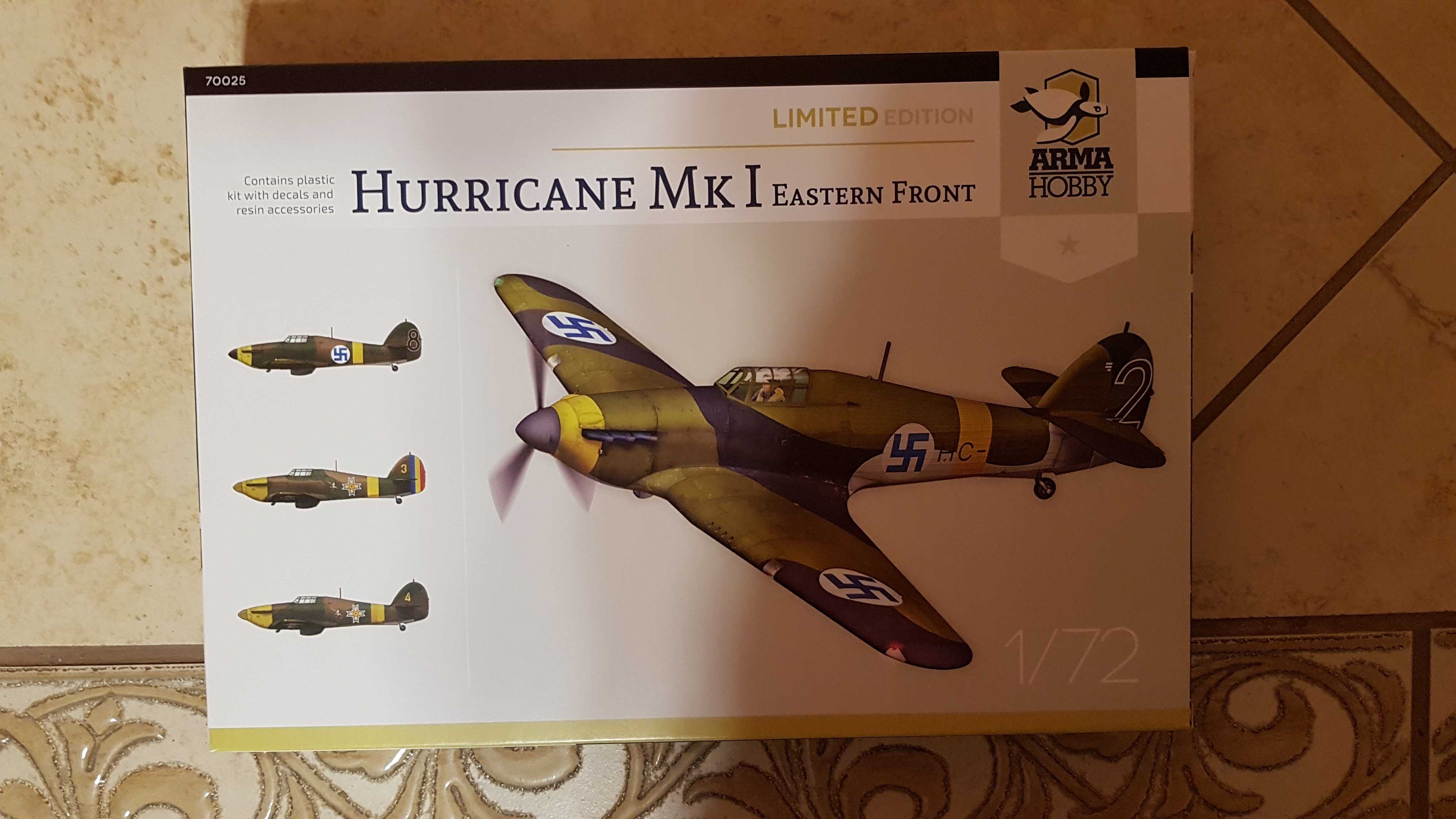 Hurricane MkI Eastern Front, Arma Hobby, 1:72, Limited edition
