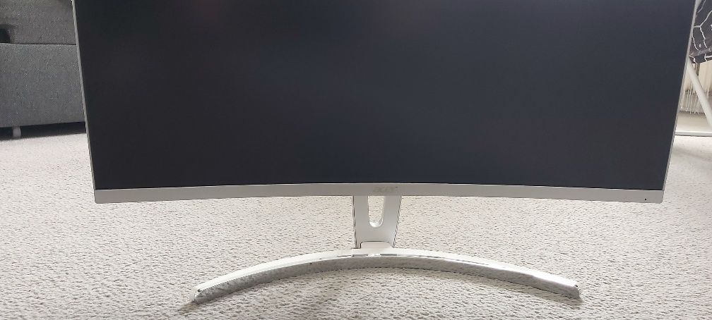 Acer ED273 Curved srebrno-biały