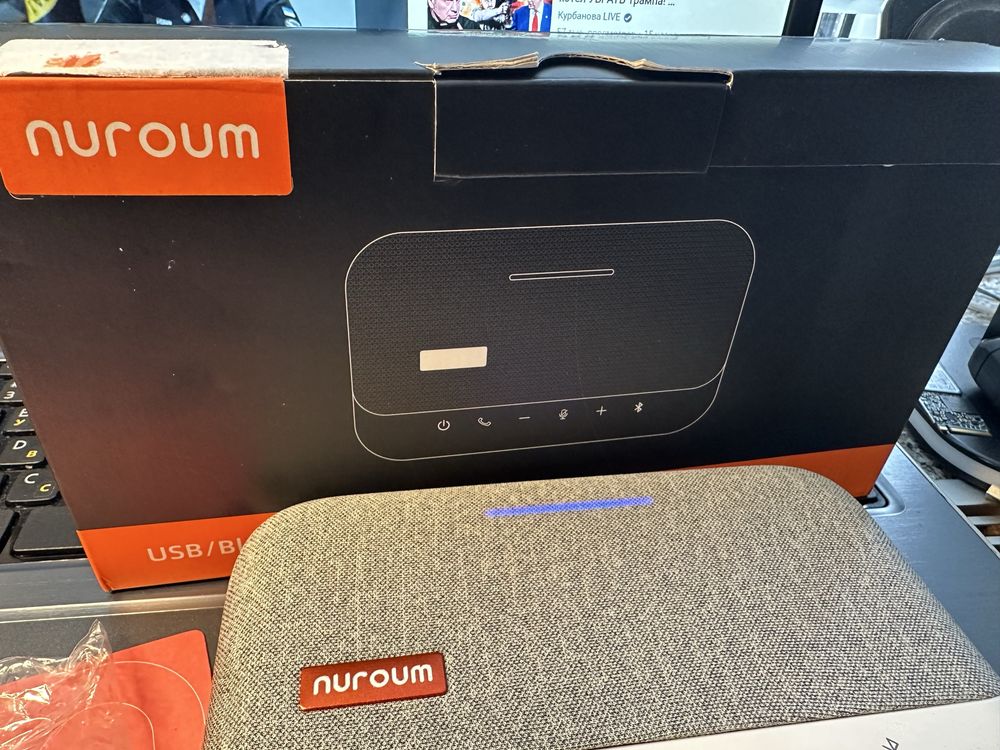 NUROUM A15 Bluetooth-динамік 4 мікрофони