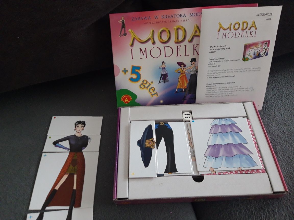 Gra dla dziewczynek. Moda i modelki.  Nowa