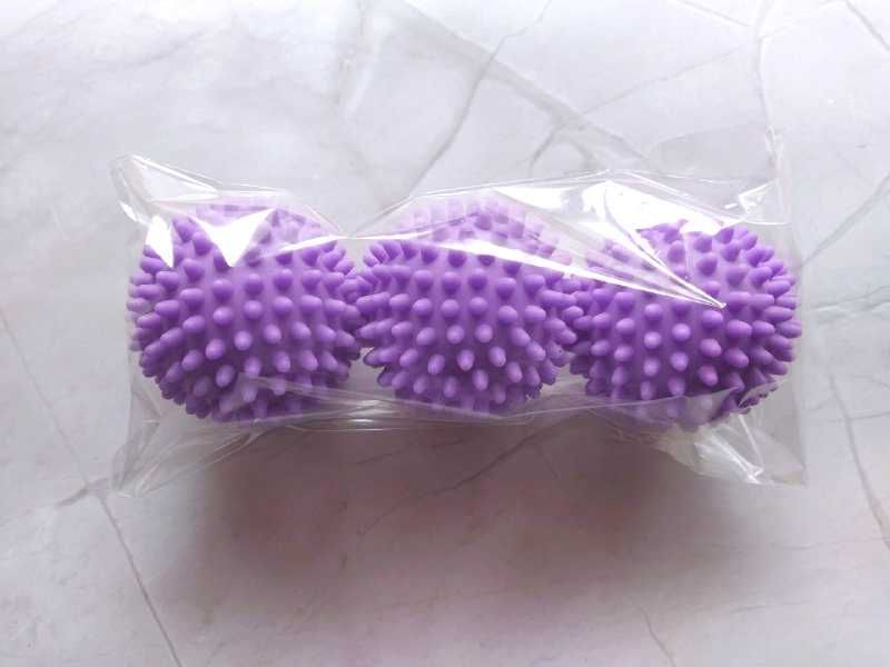 Шарики с шипами Dryer Balls для стирки и сушки белья 6,5см. 3шт-123грн